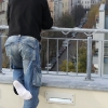 Margus on the terrace, Berlin