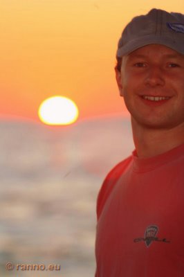 Ranno with setting sun