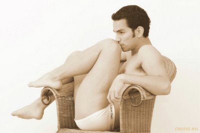 Antonio on chair