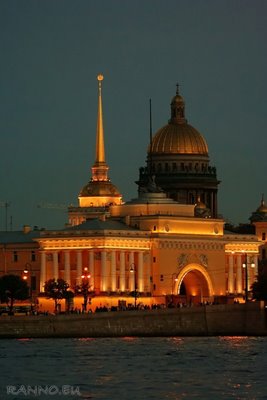 Admiralty building and St. Isaac's Cathedral