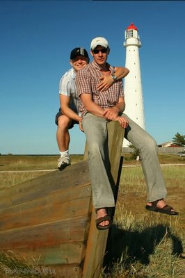 Ranno, Margus and Tahkuna lighthouse