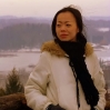 Saori on top of Tornimägi tower