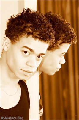 Steven in a mirror