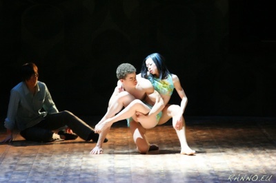 Takuya Sumitomo, Steven Melendez and Saori Nagata in Kevade