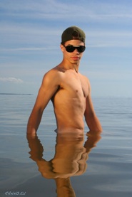 Steven in water