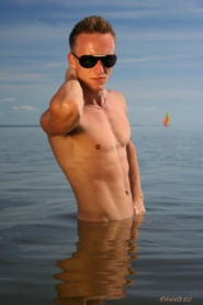 Anton in water