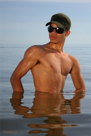 Steven in water