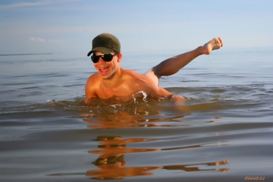 Steven falling from a nice pose