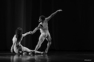 Gabrielle Lamb and Adrian Danchig-Waring in The Four Seasons