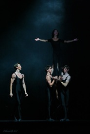 Kristina Markeviciute and guys; Concert in black