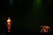 Pontus Lidberg, Gabrielle Lamb and Adrian Danchig-Waring in The Four Seasons