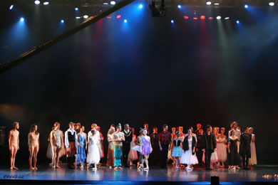 All gala dancers on stage