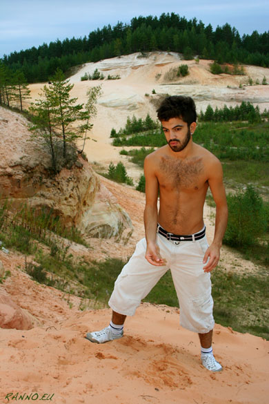 Ali at Piusa sand mine