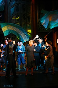 Maarja-Liis Ilus as Evita in Vanemuine Maarja-Liis Ilus as Evita in Vanemuine
