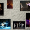Collage of photos from Vanemuine Ballet book