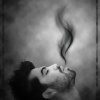 Ali smoking