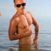 Anton in water