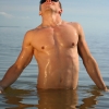 Anton in water