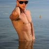 Anton in water