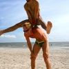 Ali and Margus playing