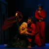 Koit Toome, Lauri Liiv and Tanja Mihhailova in Kiss of the Spiderwoman