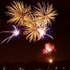 View on firework from my window