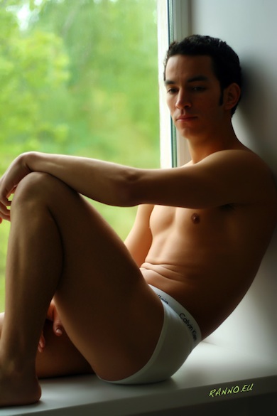 Antonio on window Antonio on window