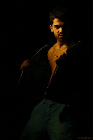 Ali in black