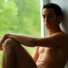 Antonio on window