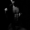 Ali in black