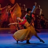 Takuya as Mowgli, and Hayley as a temple dancer in Raja's Circus