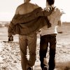 2008 Margus and Lennart going to beach