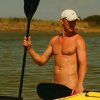 2008 Margus nude behind kayak