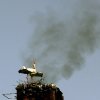 2009 Smoking stork nest